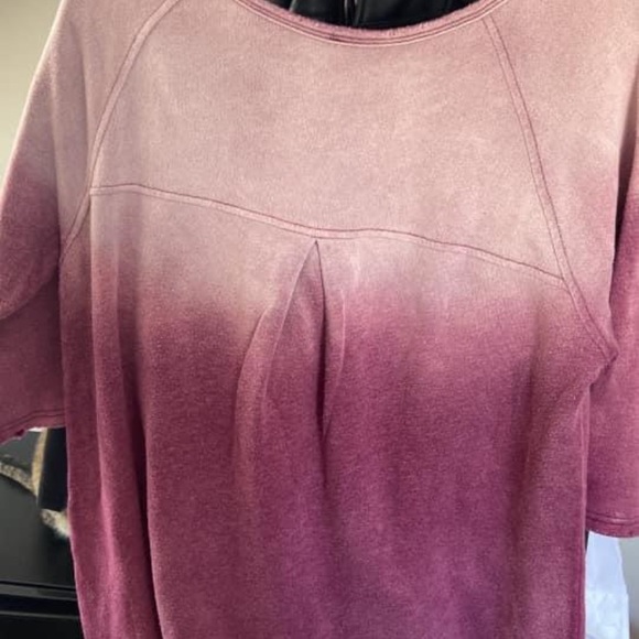 Free people pink half sleeve pullover - Picture 2 of 2